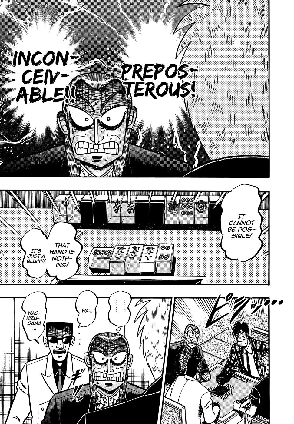 Akagi Chapter 168 page 8 - Chapter 168: Trapped