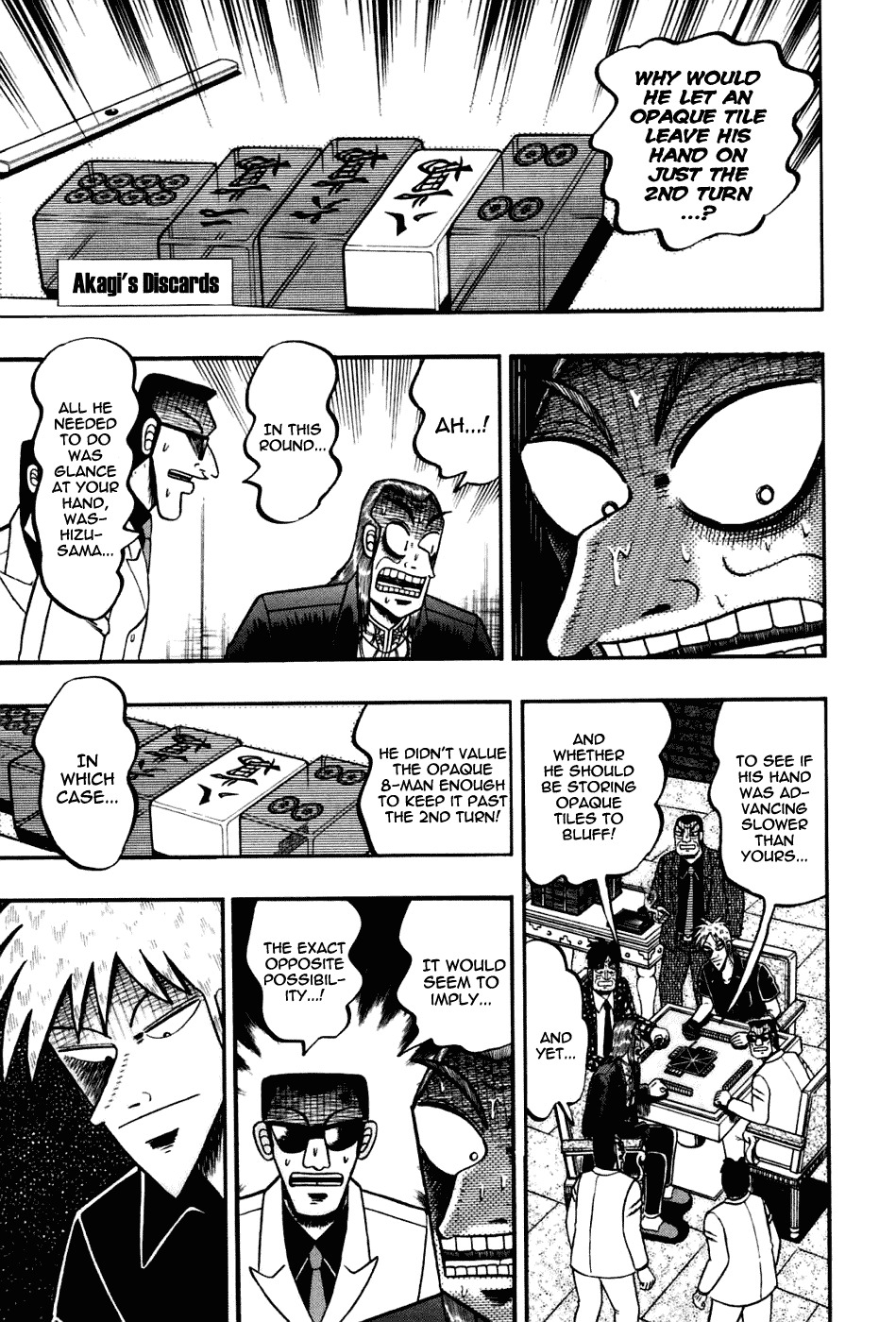 Akagi Chapter 169 page 14 - Chapter 169 : Paper-Thin
