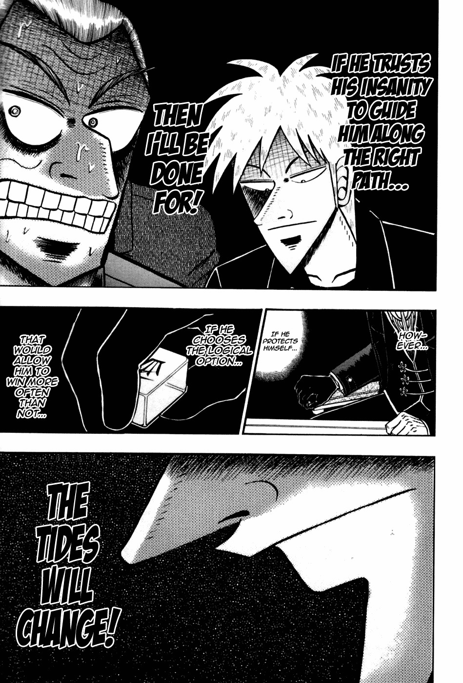 Akagi Chapter 169 page 28 - Chapter 169 : Paper-Thin