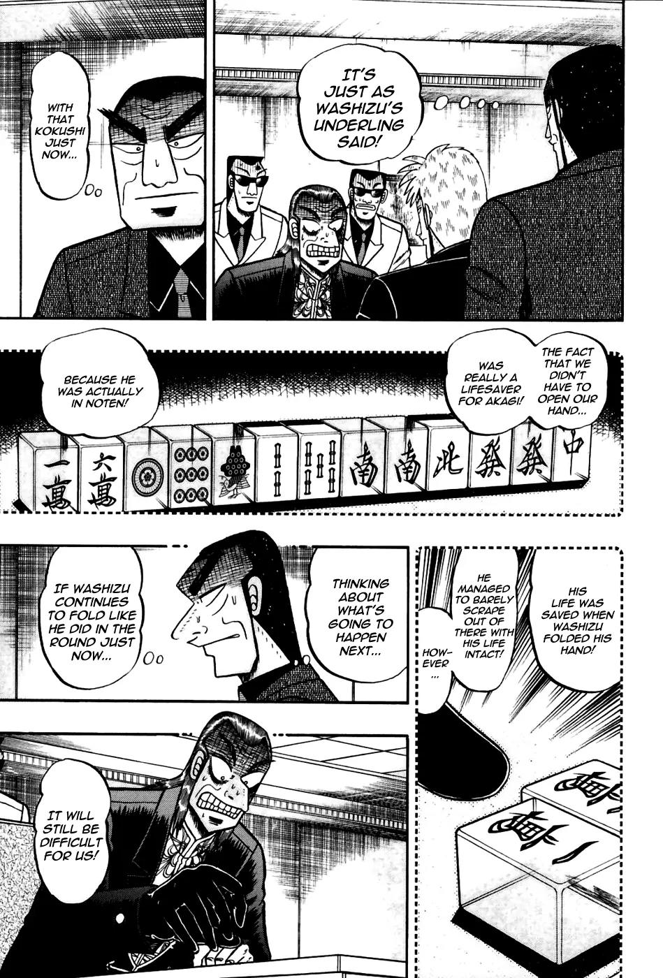 Akagi Chapter 171 page 16 - Chapter 171: Win Without a Fight