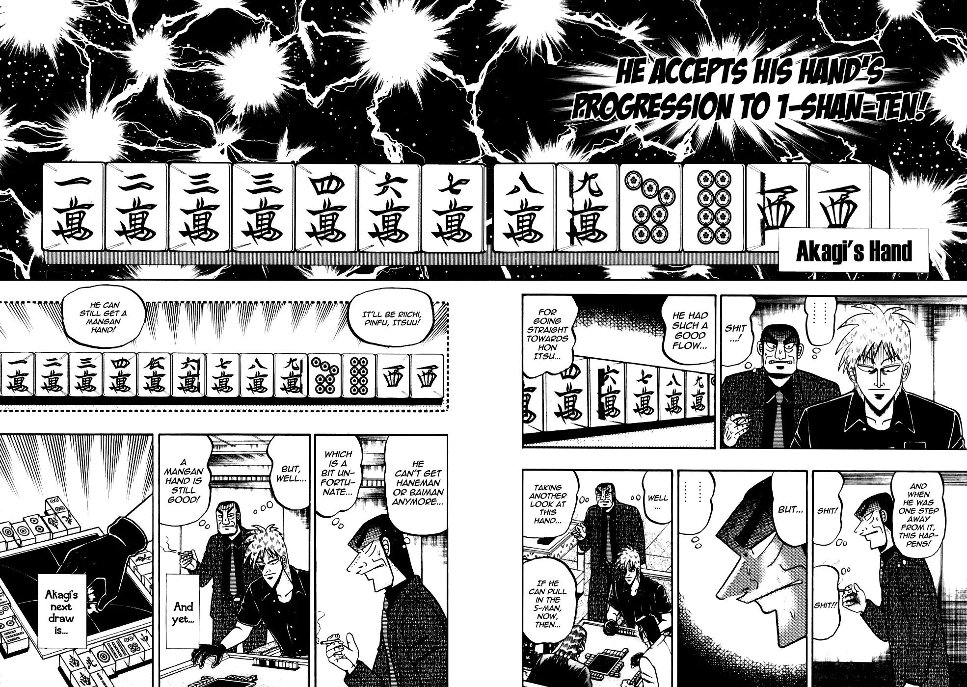 Akagi Chapter 172 page 12 - Chapter 172: Cheaper Out