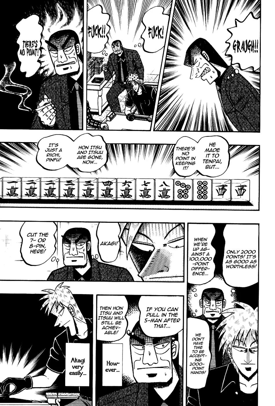 Akagi Chapter 172 page 14 - Chapter 172: Cheaper Out