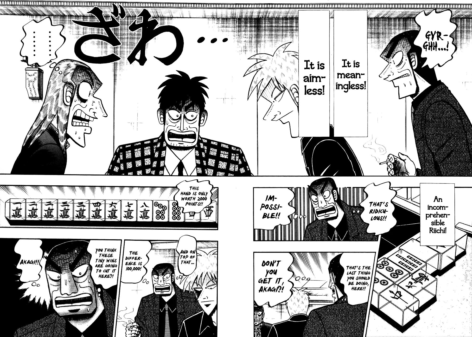 Akagi Chapter 172 page 16 - Chapter 172: Cheaper Out