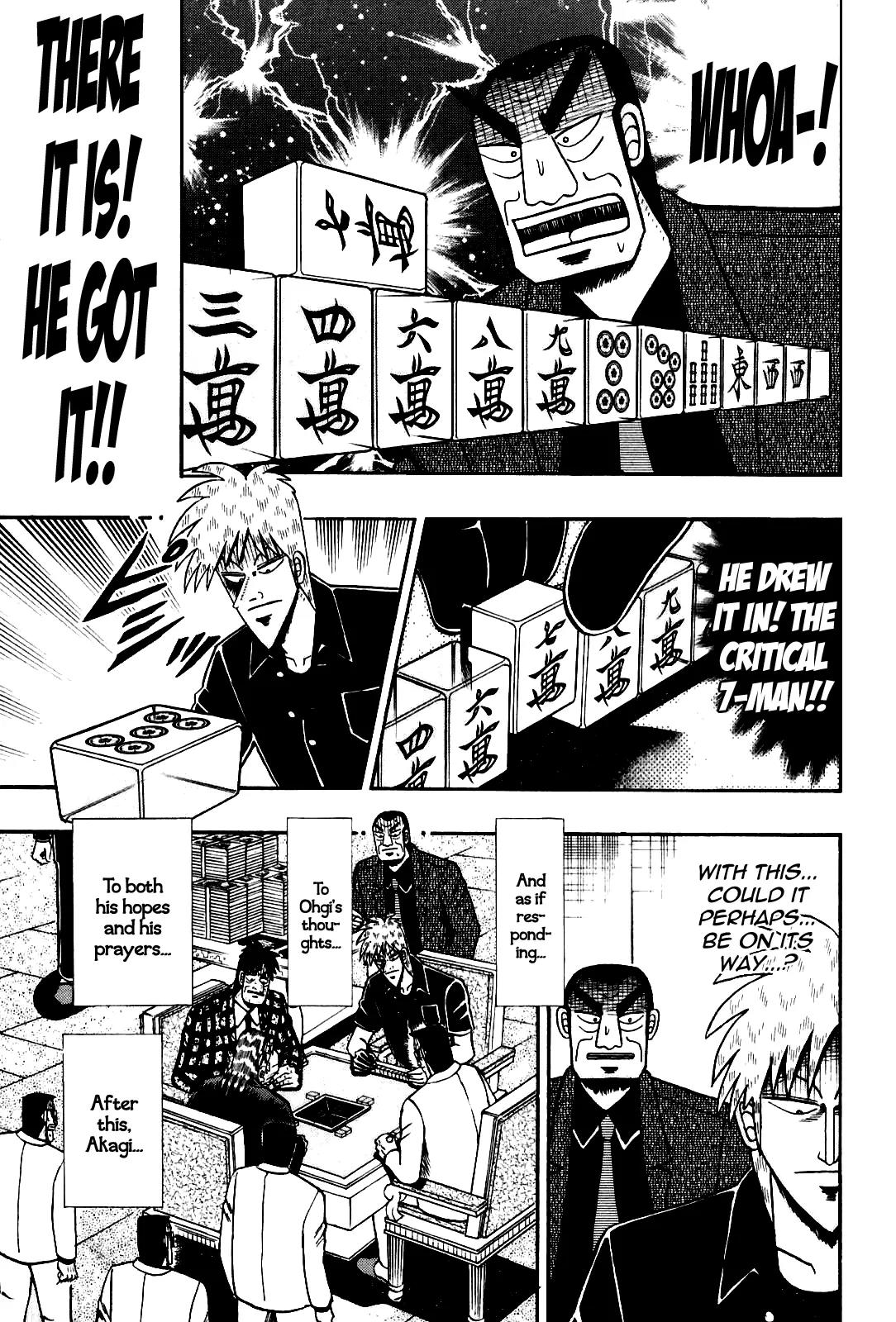 Akagi Chapter 172 page 9 - Chapter 172: Cheaper Out