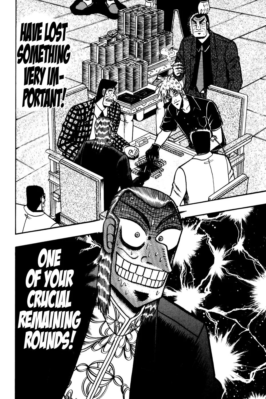 Akagi Chapter 173 page 16 - Chapter 173: Folding