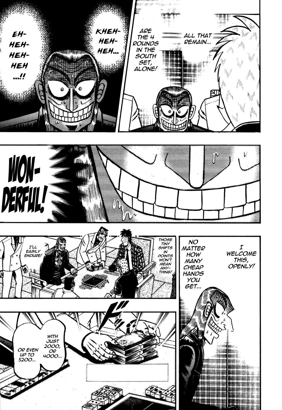 Akagi Chapter 173 page 17 - Chapter 173: Folding