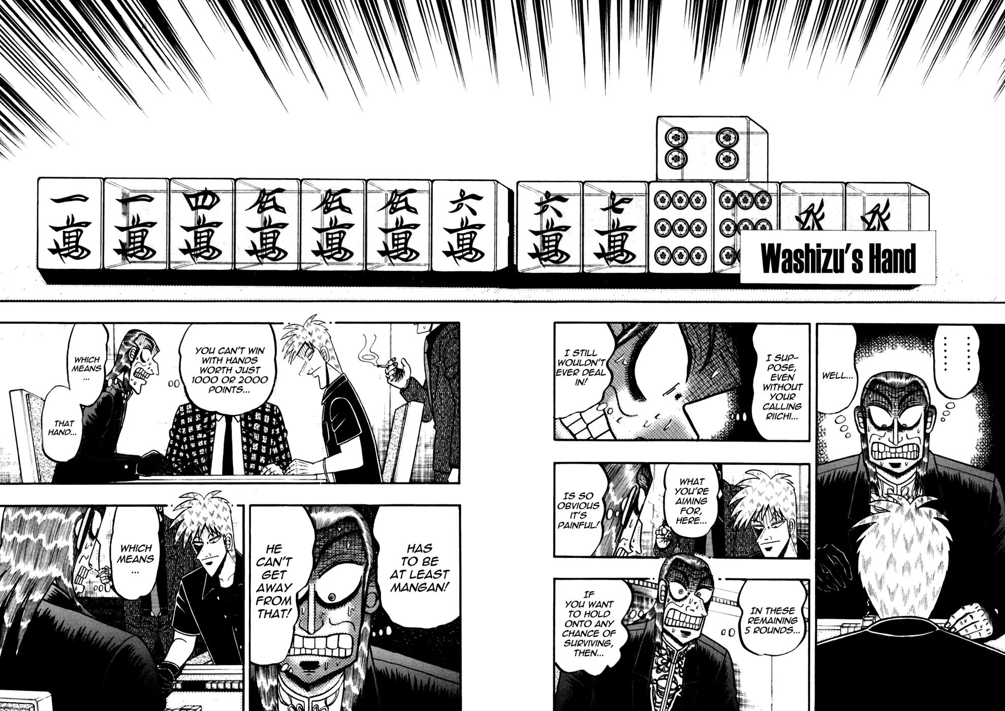 Akagi Chapter 173 page 4 - Chapter 173: Folding