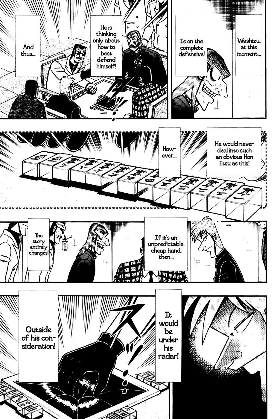 Akagi Chapter 173 page 7 - Chapter 173: Folding