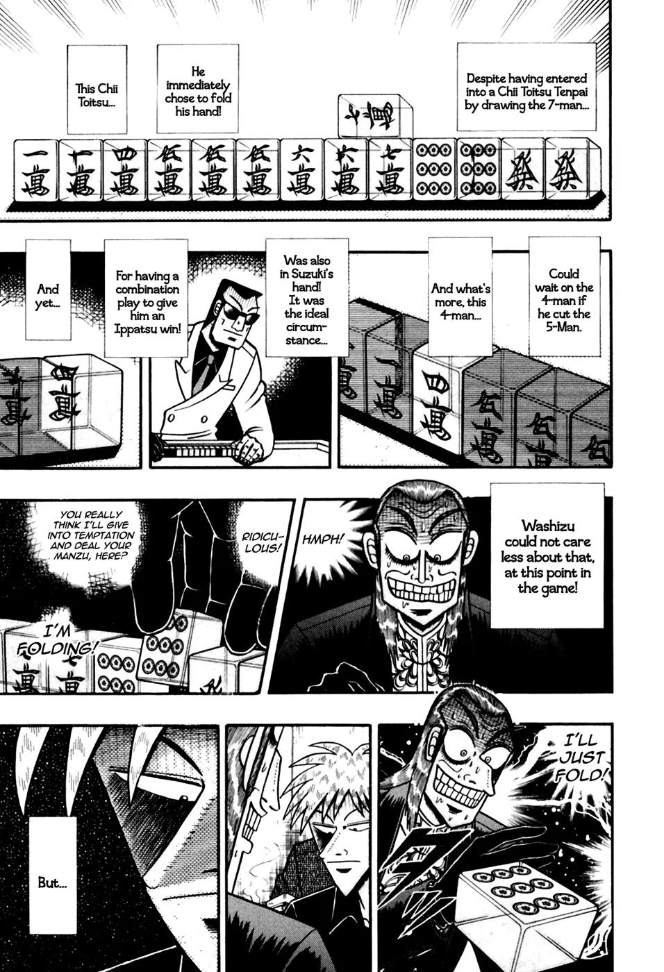 Akagi Chapter 173 page 9 - Chapter 173: Folding