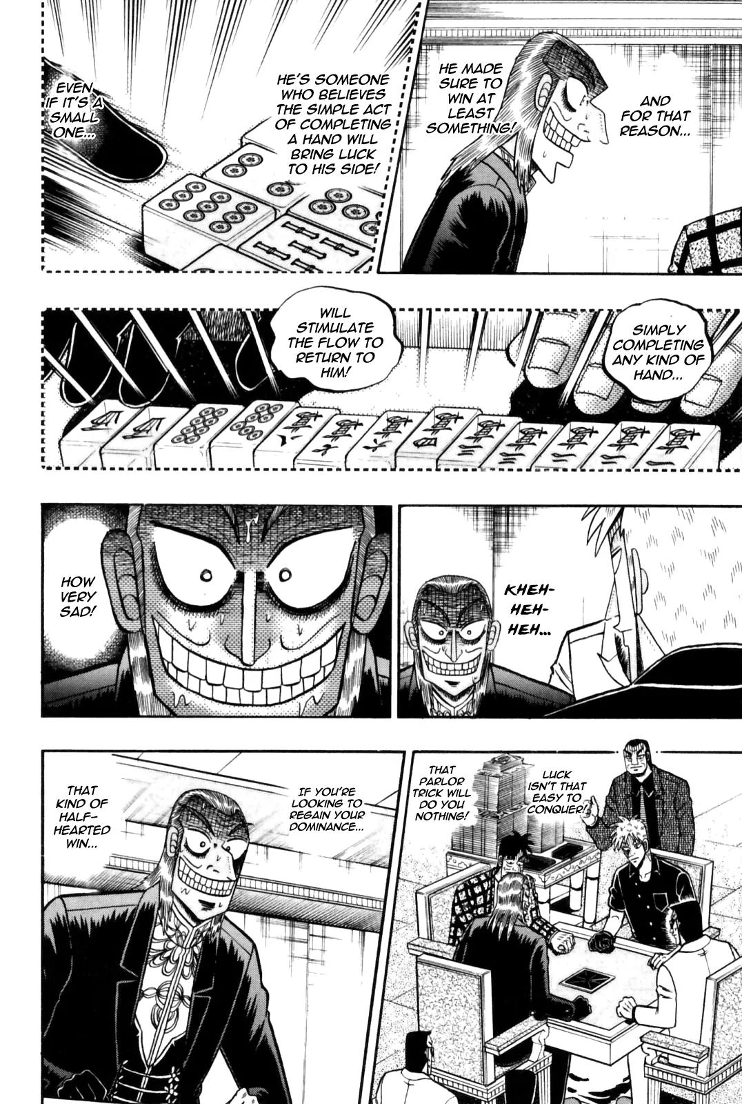 Akagi Chapter 174 page 10 - Chapter 174: Stimulation
