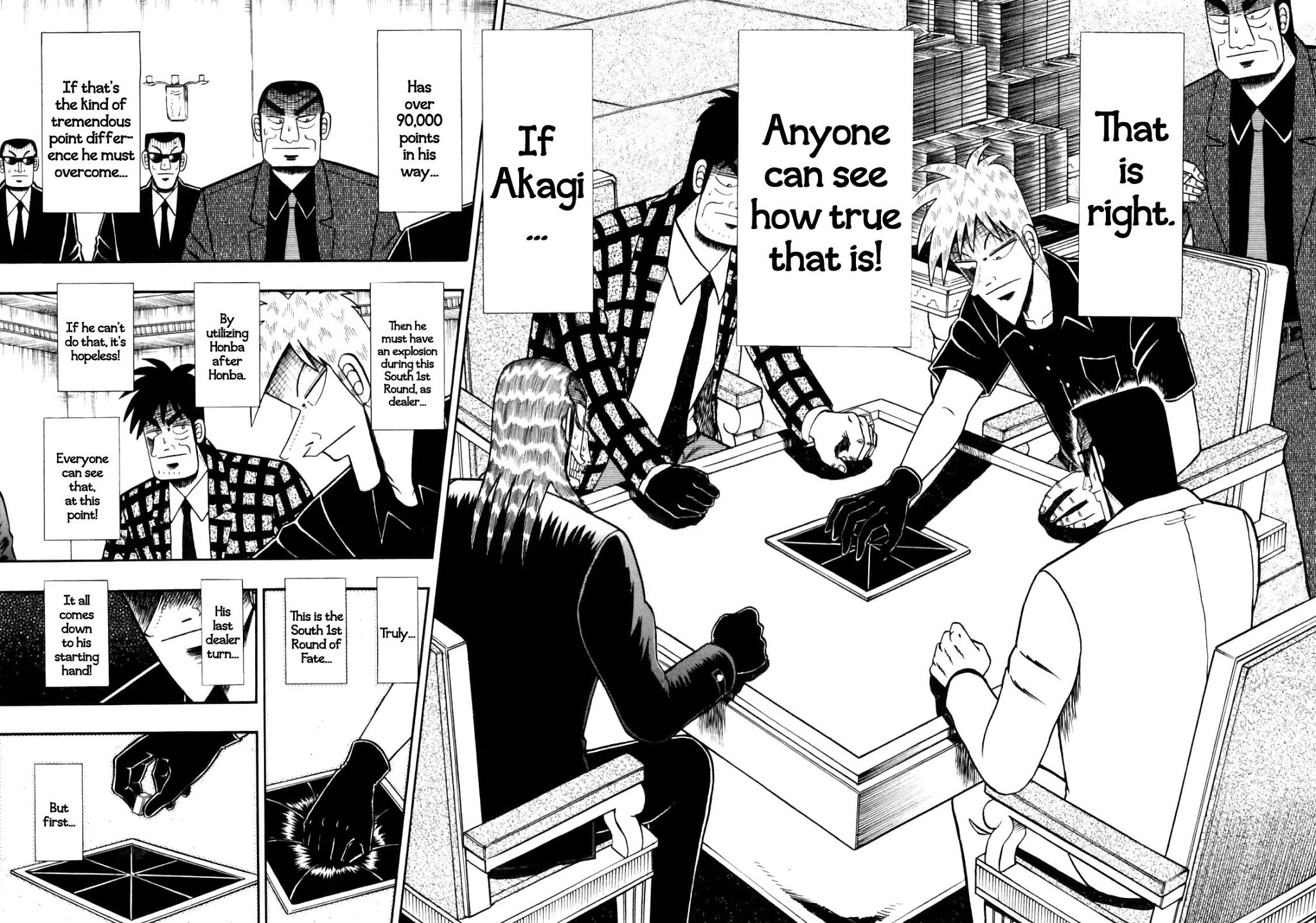 Akagi Chapter 174 page 13 - Chapter 174: Stimulation