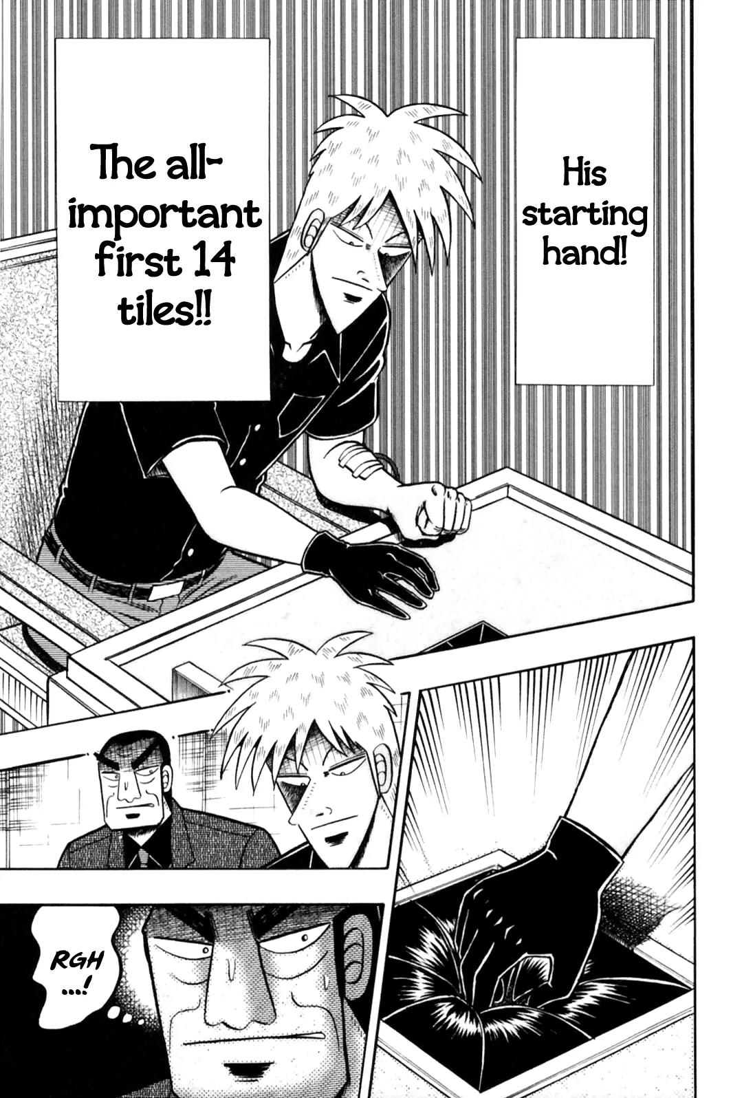 Akagi Chapter 174 page 15 - Chapter 174: Stimulation