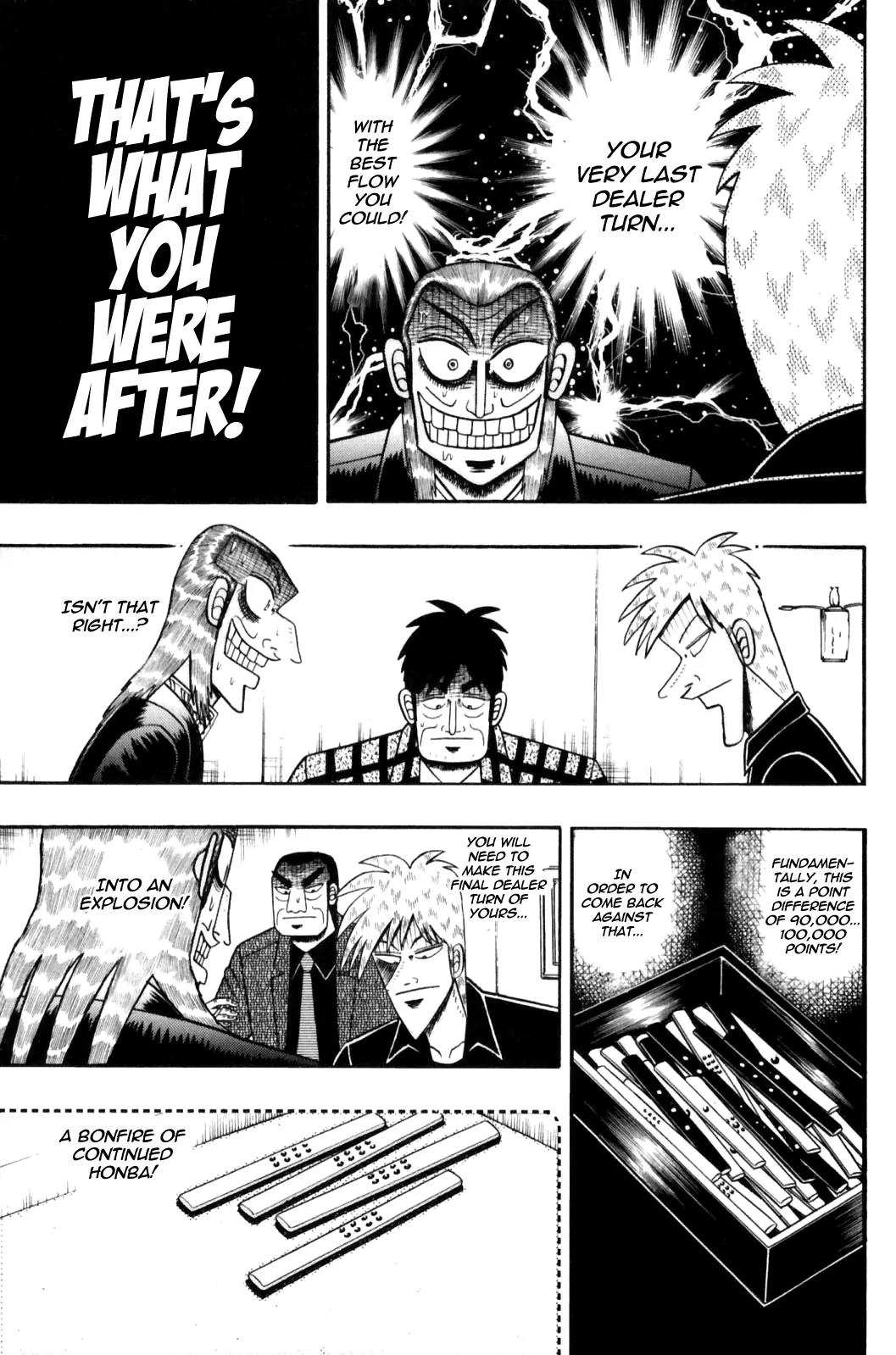 Akagi Chapter 174 page 9 - Chapter 174: Stimulation