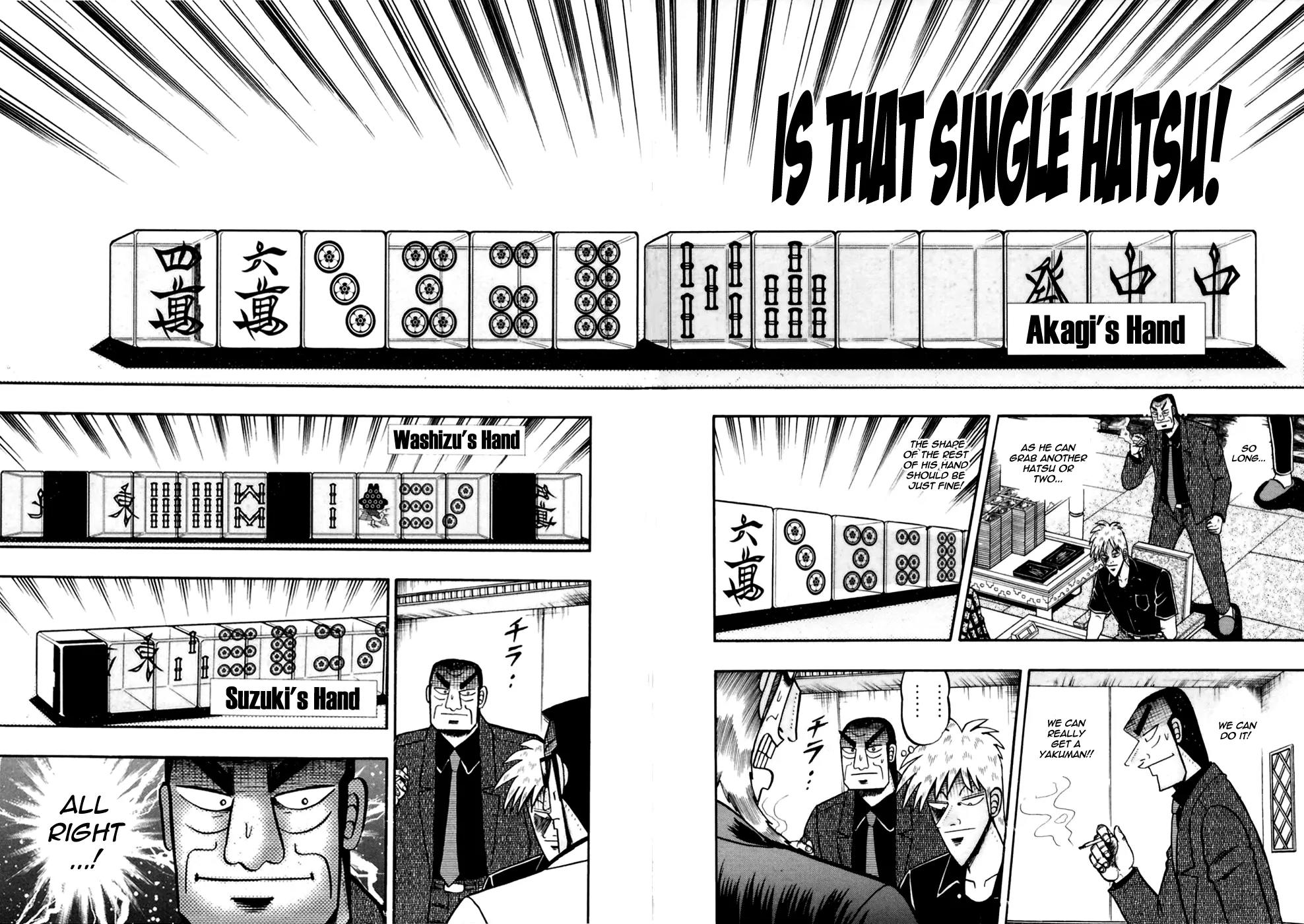 Akagi Chapter 175 page 10 - Chapter 175: Dragon Tiles