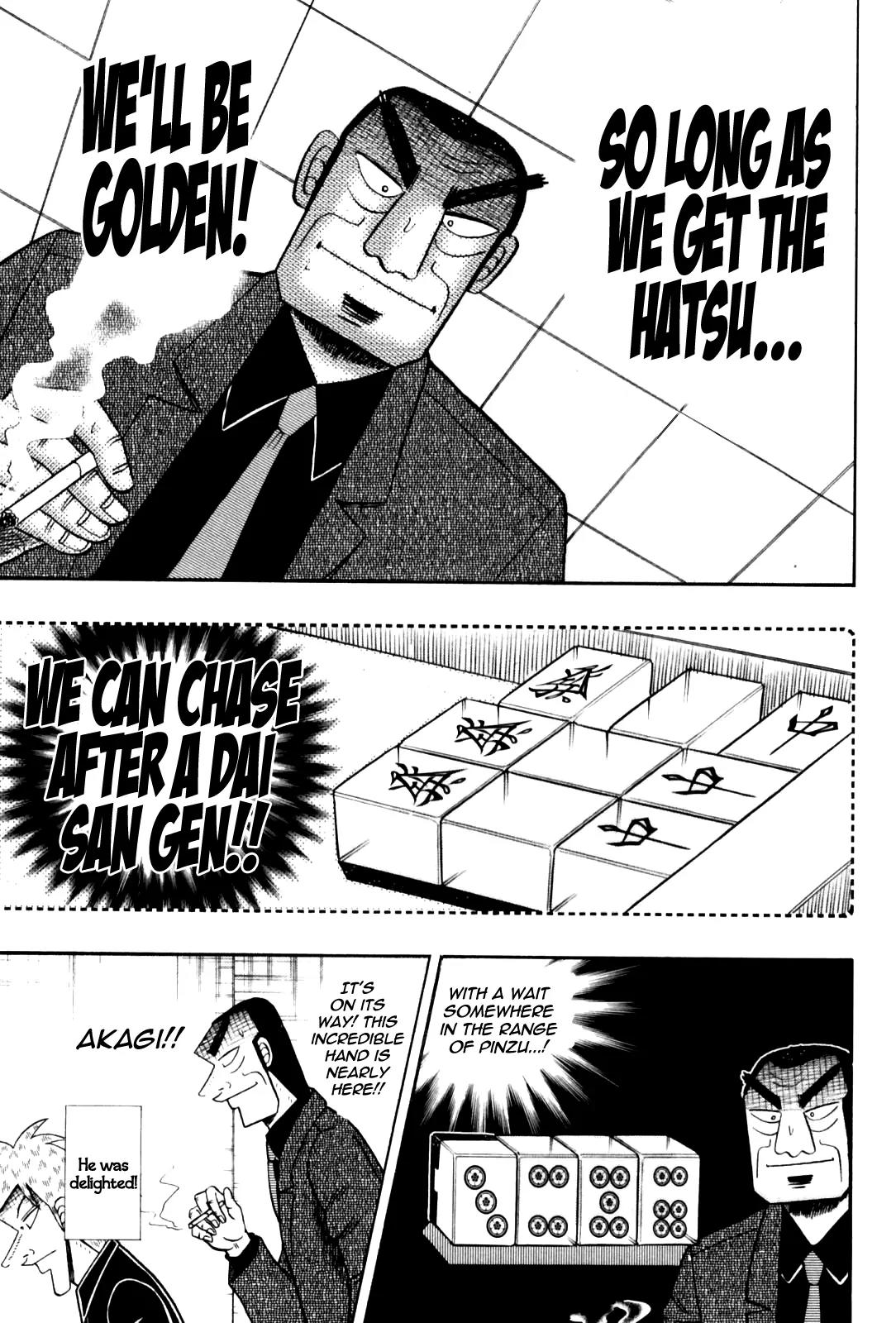 Akagi Chapter 175 page 12 - Chapter 175: Dragon Tiles