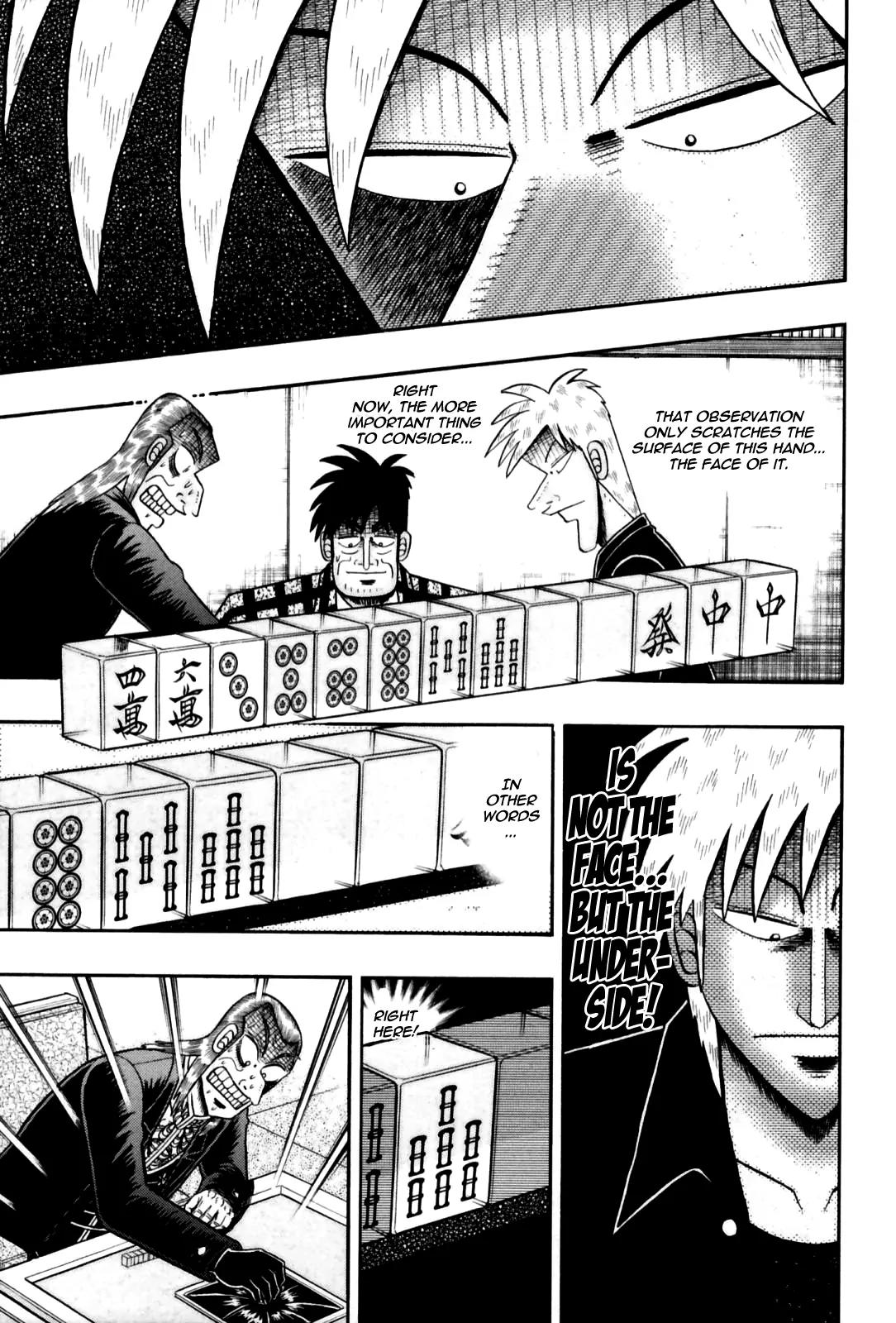 Akagi Chapter 175 page 14 - Chapter 175: Dragon Tiles