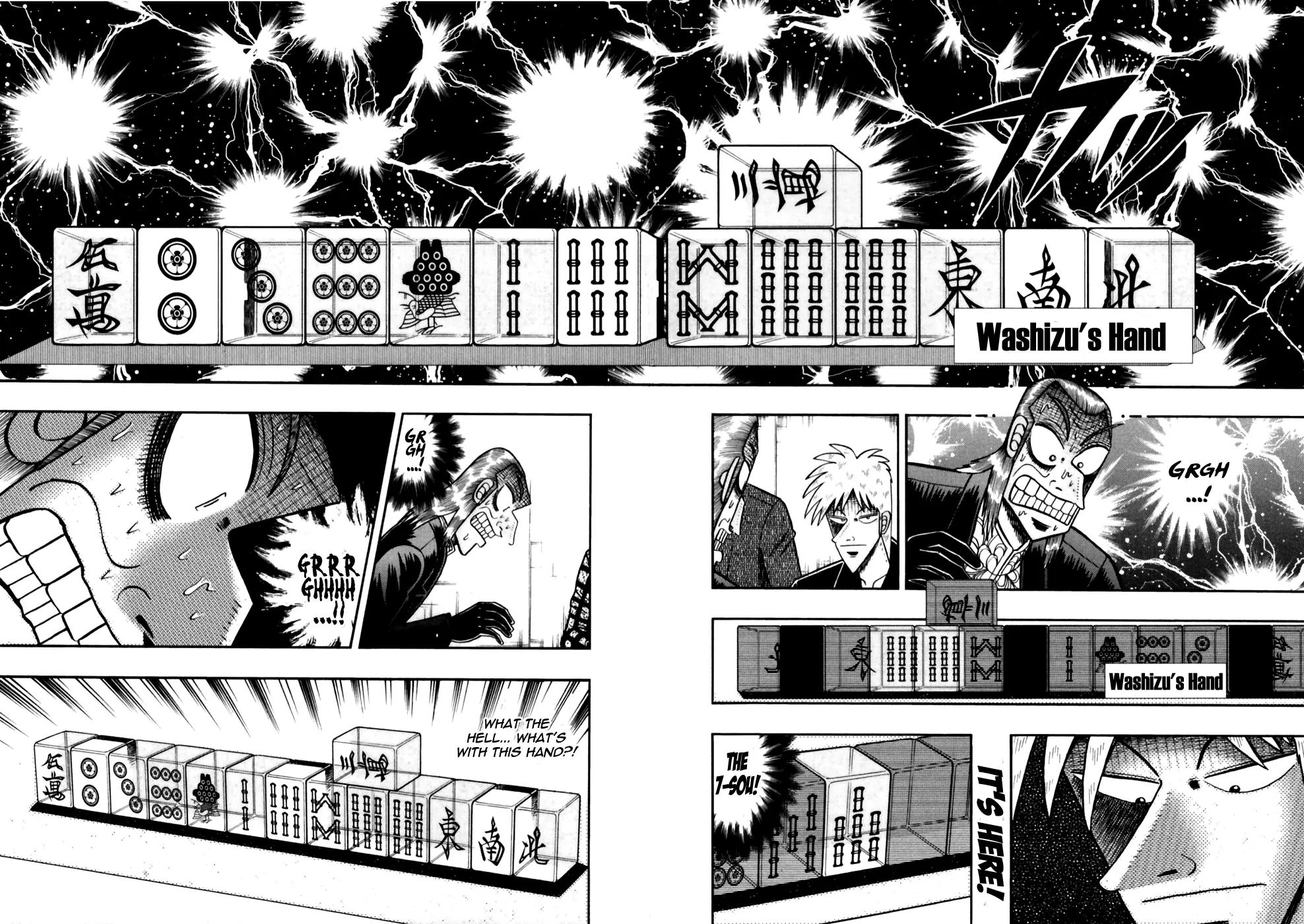 Akagi Chapter 175 page 15 - Chapter 175: Dragon Tiles