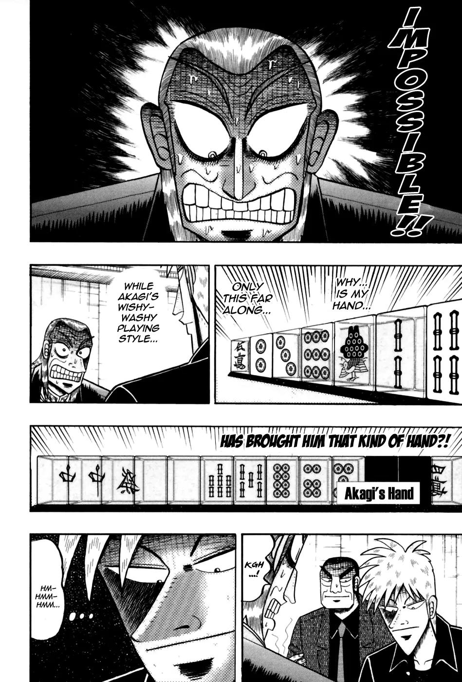 Akagi Chapter 175 page 16 - Chapter 175: Dragon Tiles