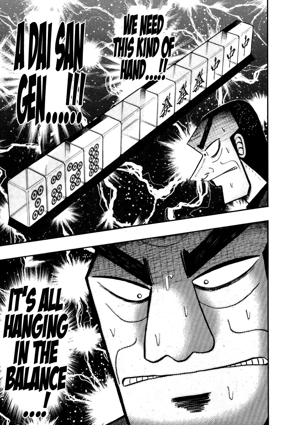 Akagi Chapter 175 page 3 - Chapter 175: Dragon Tiles
