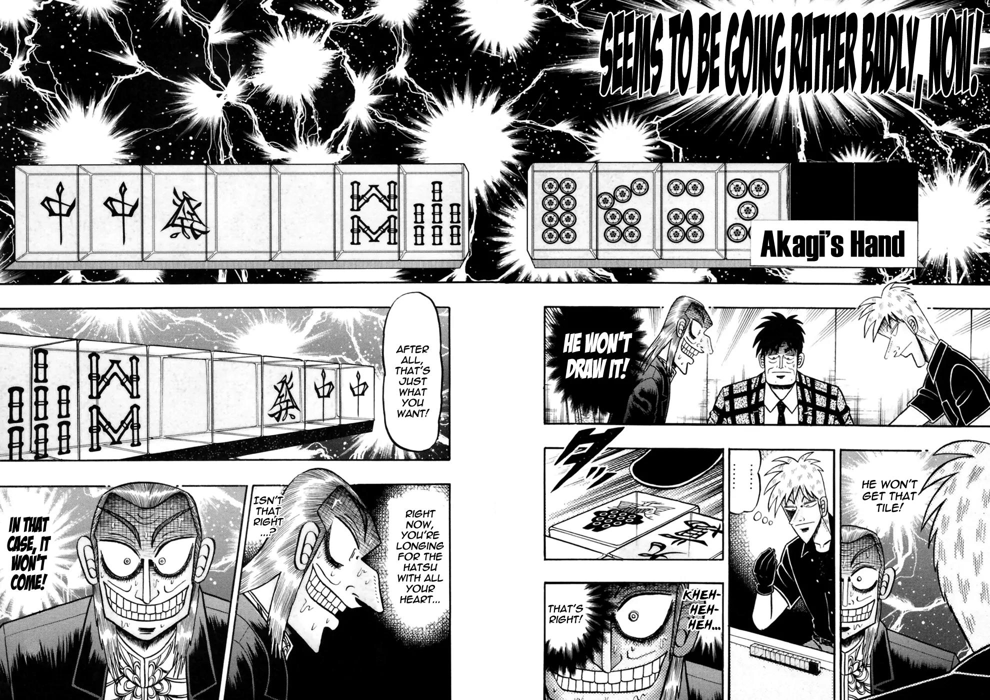 Akagi Chapter 177 page 17 - Chapter 177: Strike