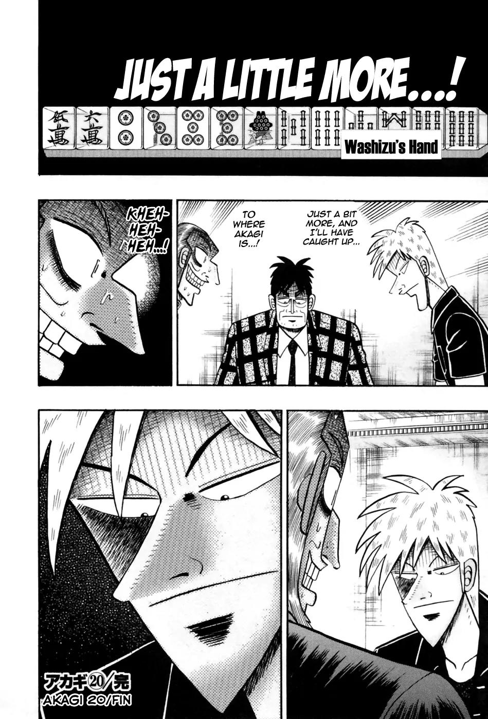 Akagi Chapter 177 page 20 - Chapter 177: Strike