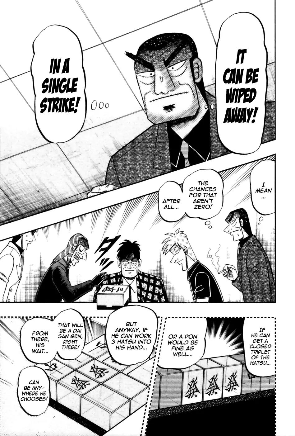 Akagi Chapter 177 page 5 - Chapter 177: Strike