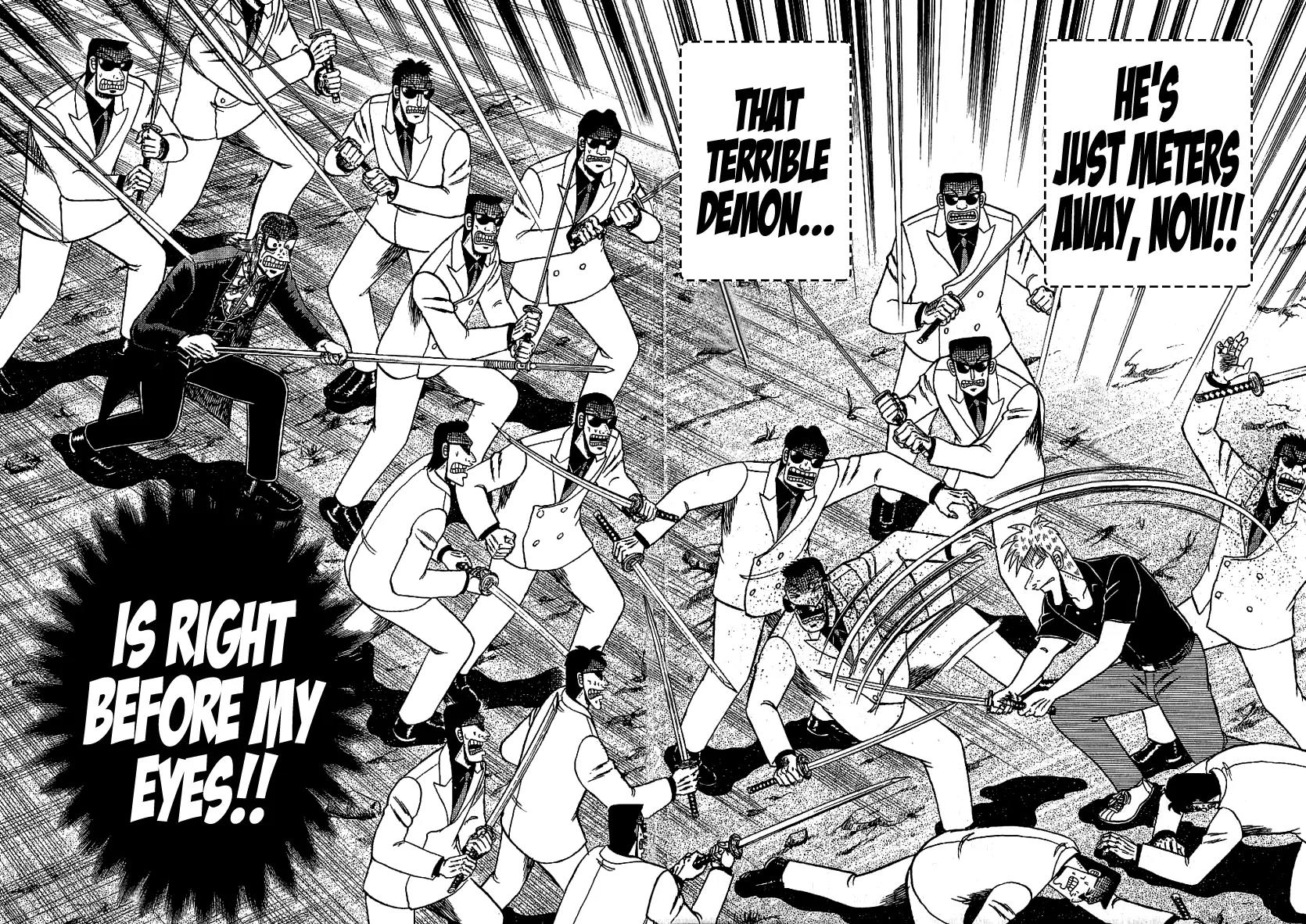 Akagi Chapter 179 page 8 - Chapter 179: Circling