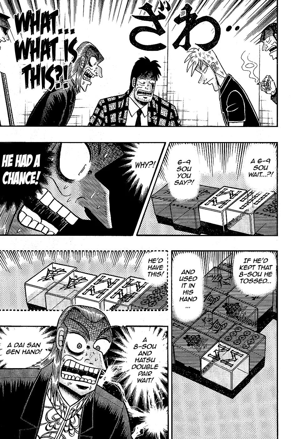 Akagi Chapter 180 page 15 - Chapter 180: Annihilation