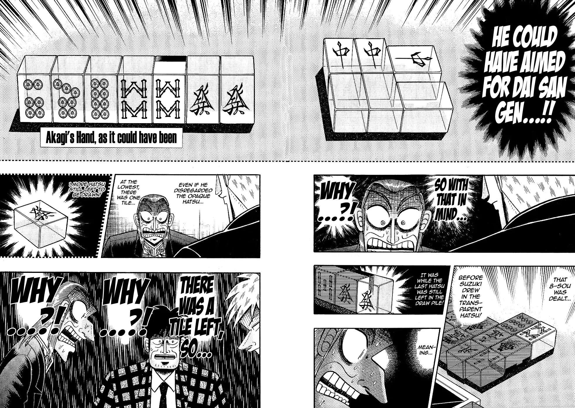Akagi Chapter 180 page 16 - Chapter 180: Annihilation