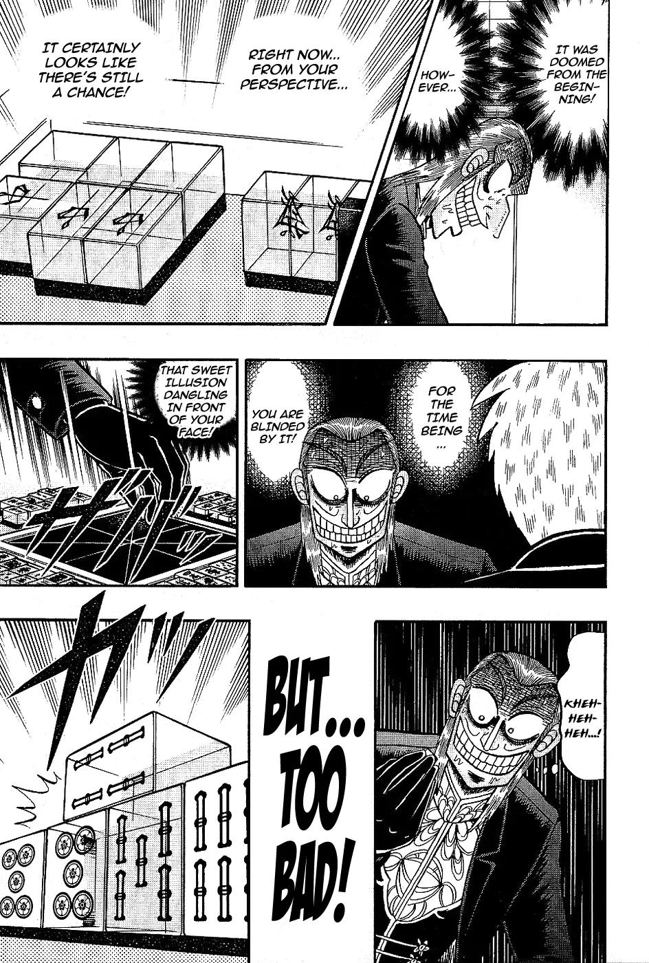 Akagi Chapter 180 page 9 - Chapter 180: Annihilation