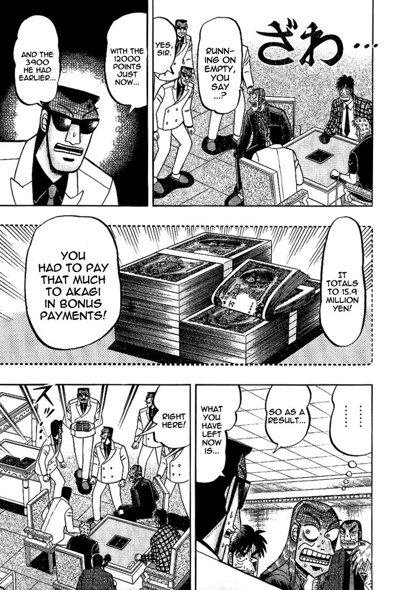 Akagi Chapter 181 page 11 - Chapter 181: Direct Hit