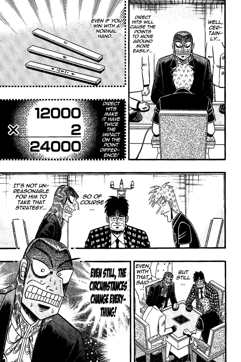 Akagi Chapter 181 page 5 - Chapter 181: Direct Hit