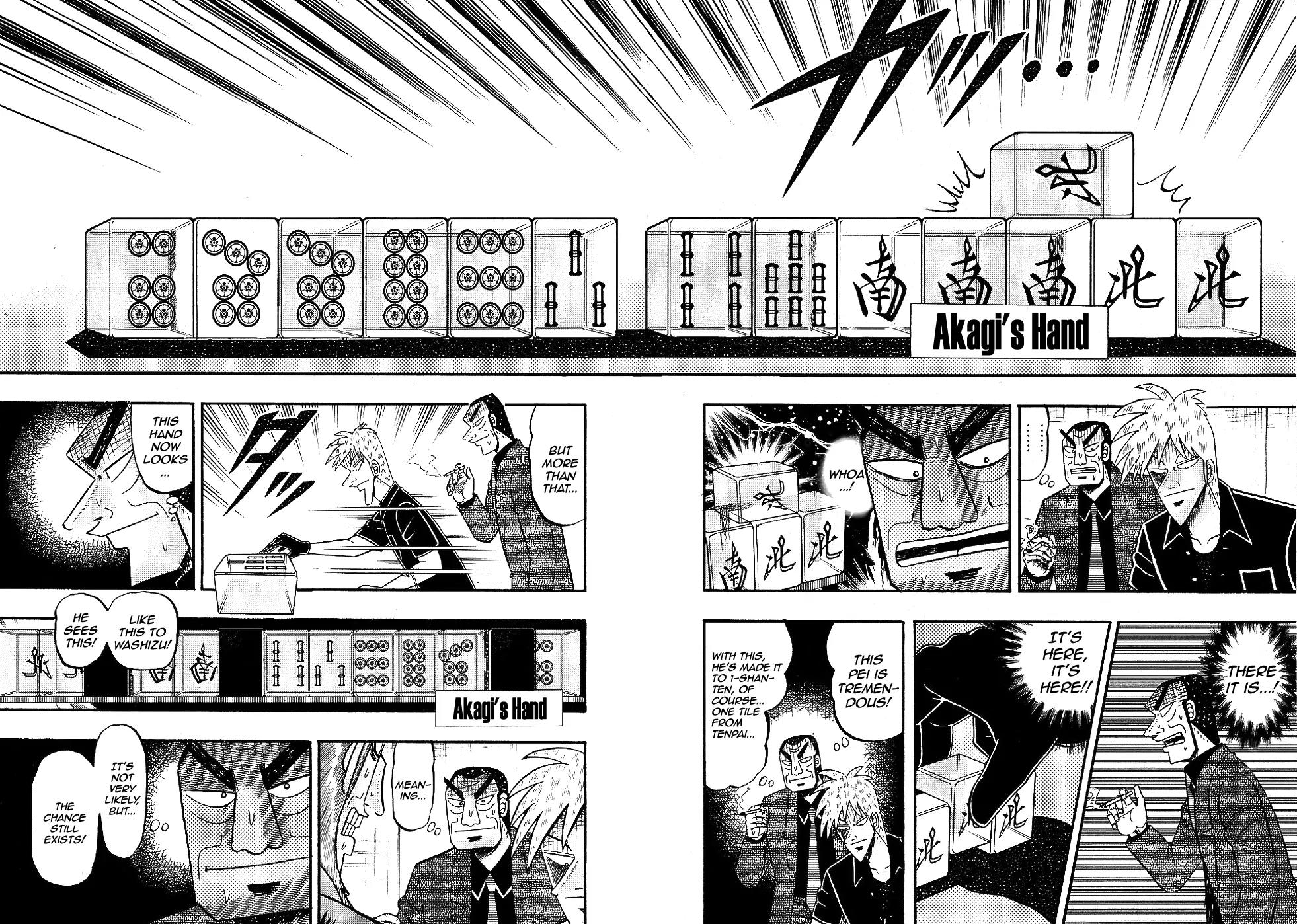 Akagi Chapter 182 page 19 - Chapter 182: Fissure