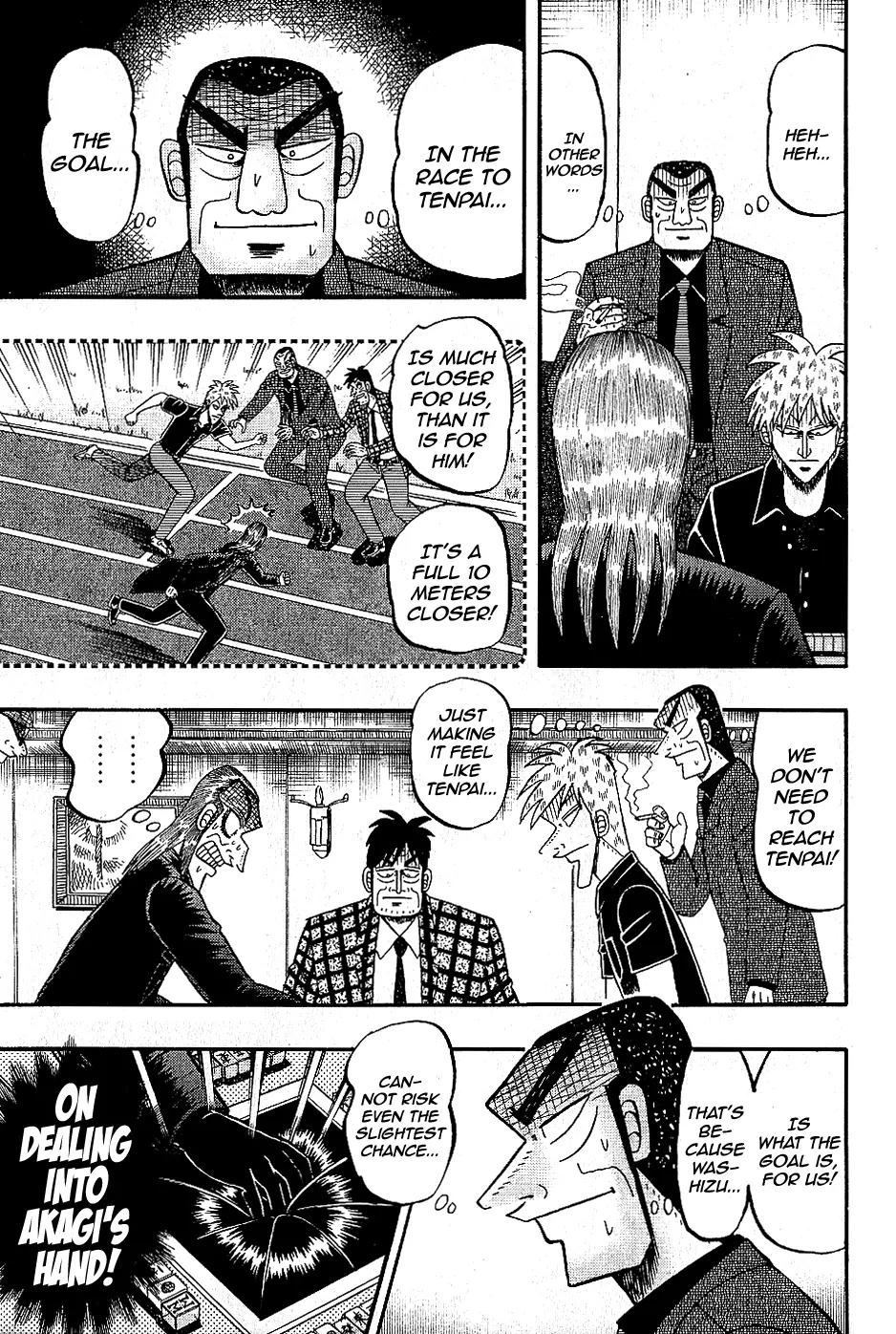Akagi Chapter 182 page 21 - Chapter 182: Fissure