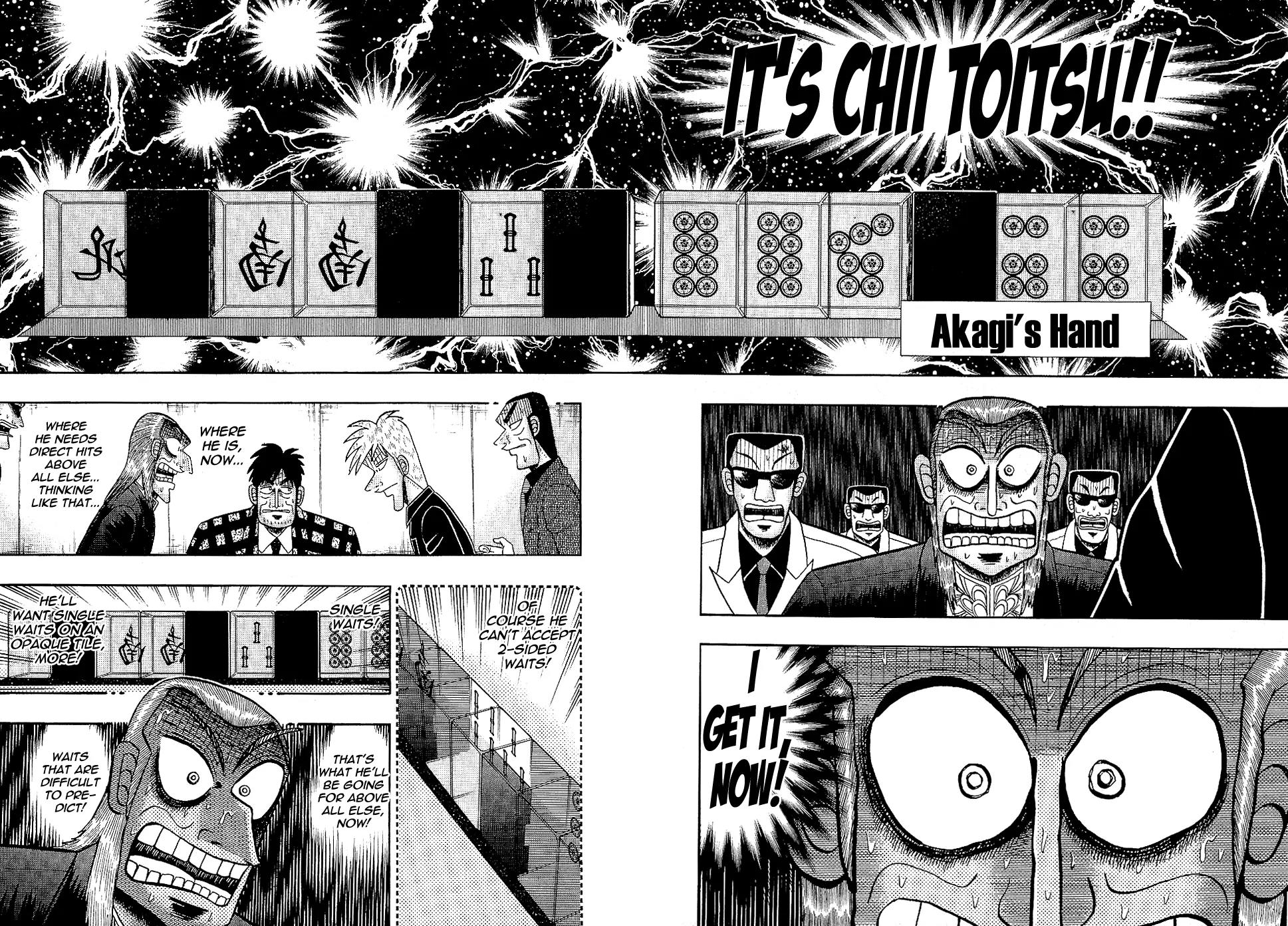 Akagi Chapter 183 page 22 - Chapter 183: Retreat