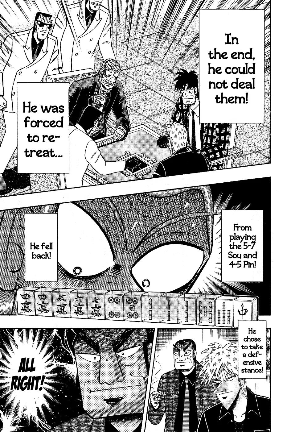 Akagi Chapter 183 page 6 - Chapter 183: Retreat