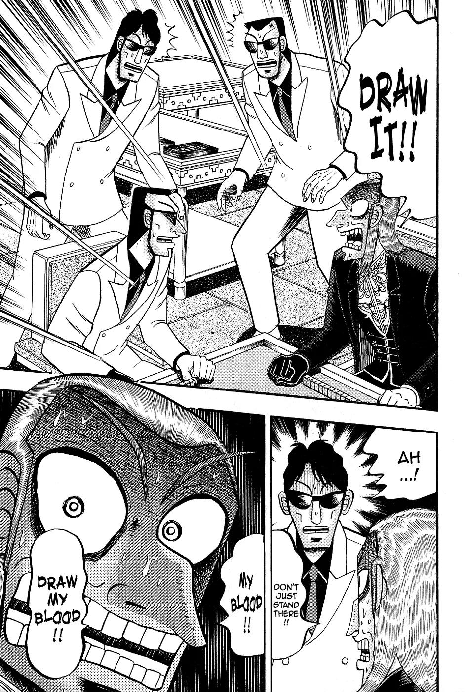 Akagi Chapter 185 page 10 - Chapter 185: Up in Flames