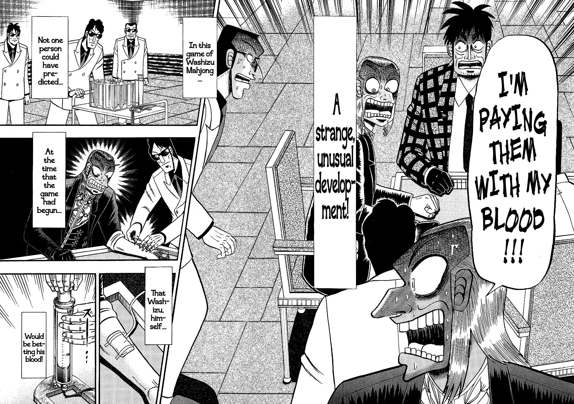 Akagi Chapter 185 page 11 - Chapter 185: Up in Flames