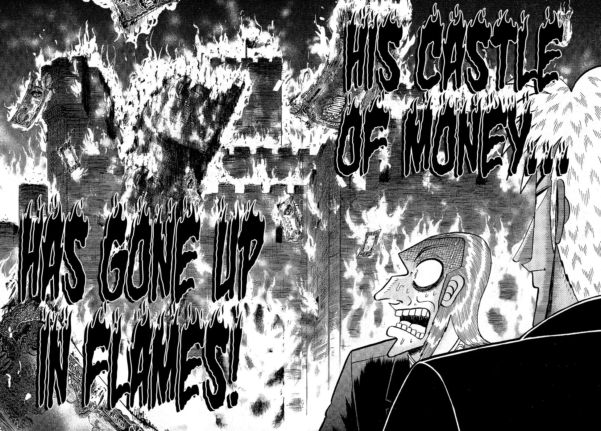 Akagi Chapter 185 page 14 - Chapter 185: Up in Flames