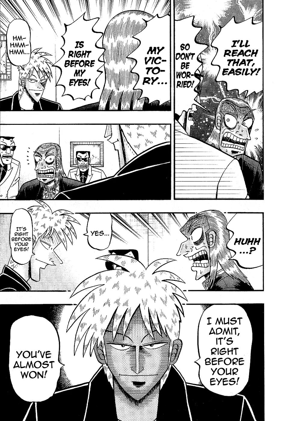 Akagi Chapter 185 page 16 - Chapter 185: Up in Flames
