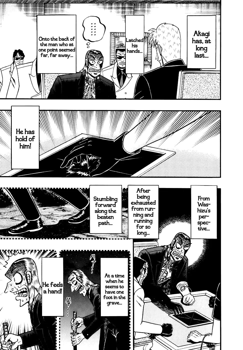 Akagi Chapter 186 page 12 - Chapter 186: Ground Level