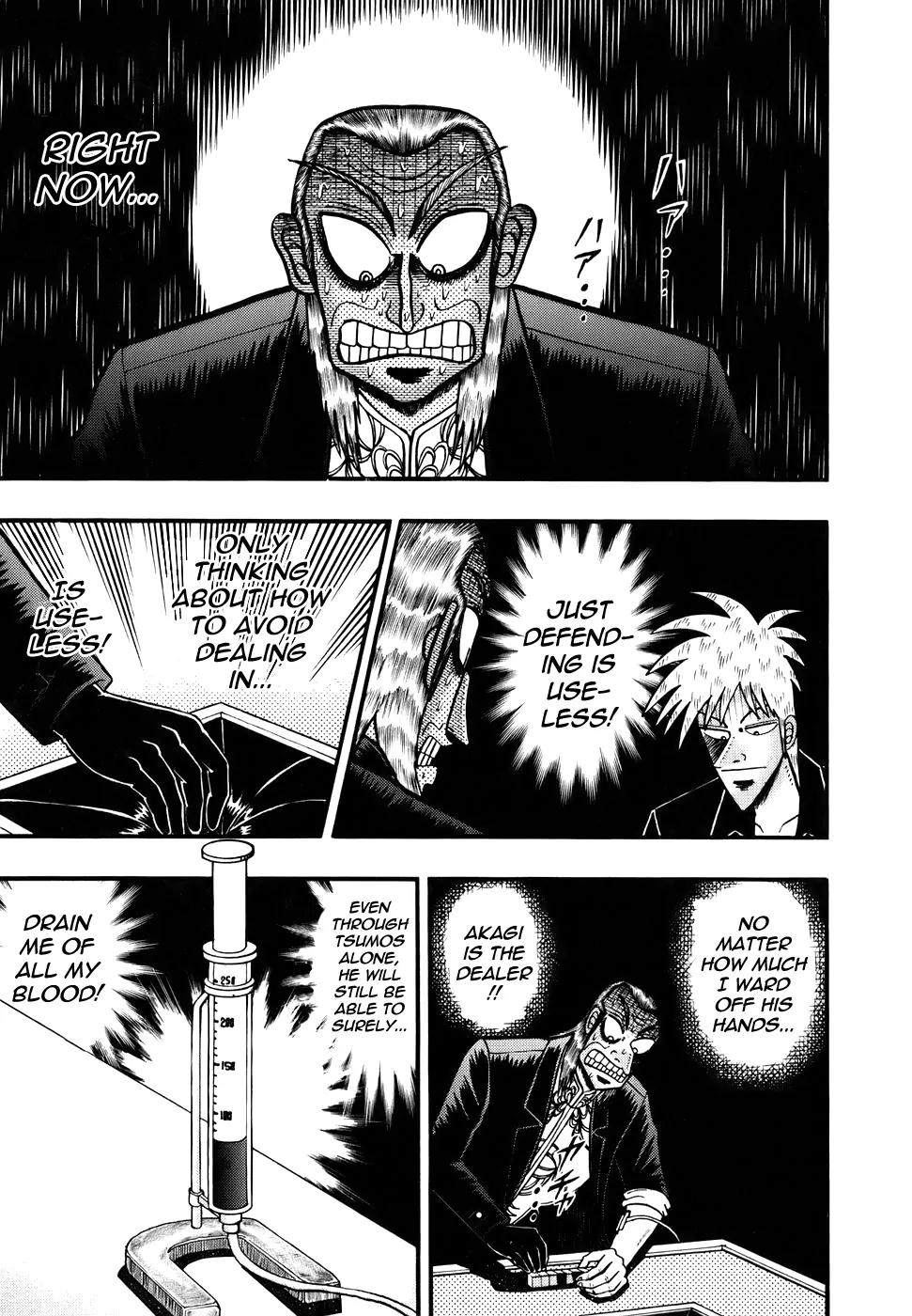 Akagi Chapter 186 page 21 - Chapter 186: Ground Level