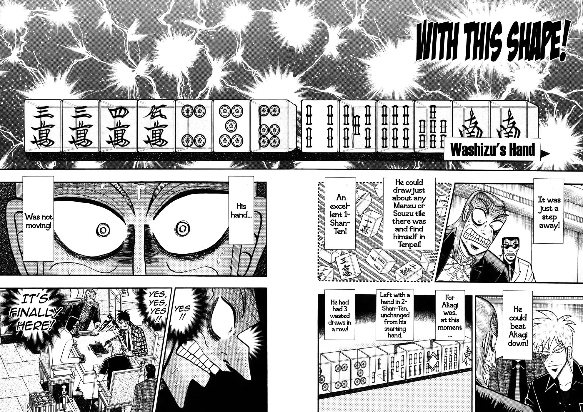 Akagi Chapter 187 page 10 - Chapter 187: Starvation