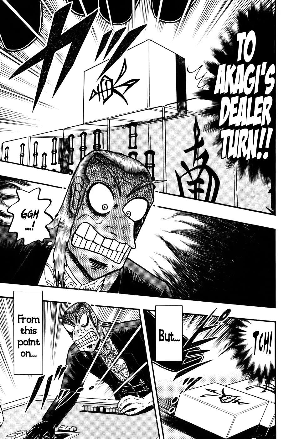 Akagi Chapter 187 page 12 - Chapter 187: Starvation