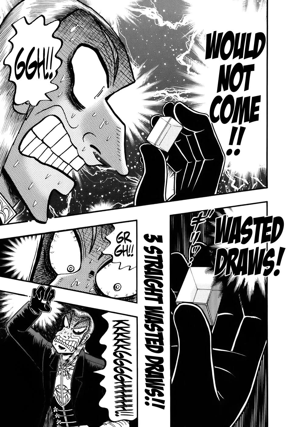 Akagi Chapter 187 page 14 - Chapter 187: Starvation