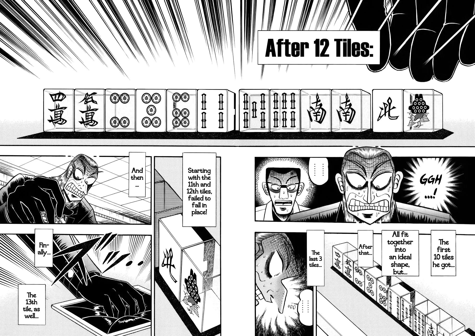 Akagi Chapter 187 page 3 - Chapter 187: Starvation