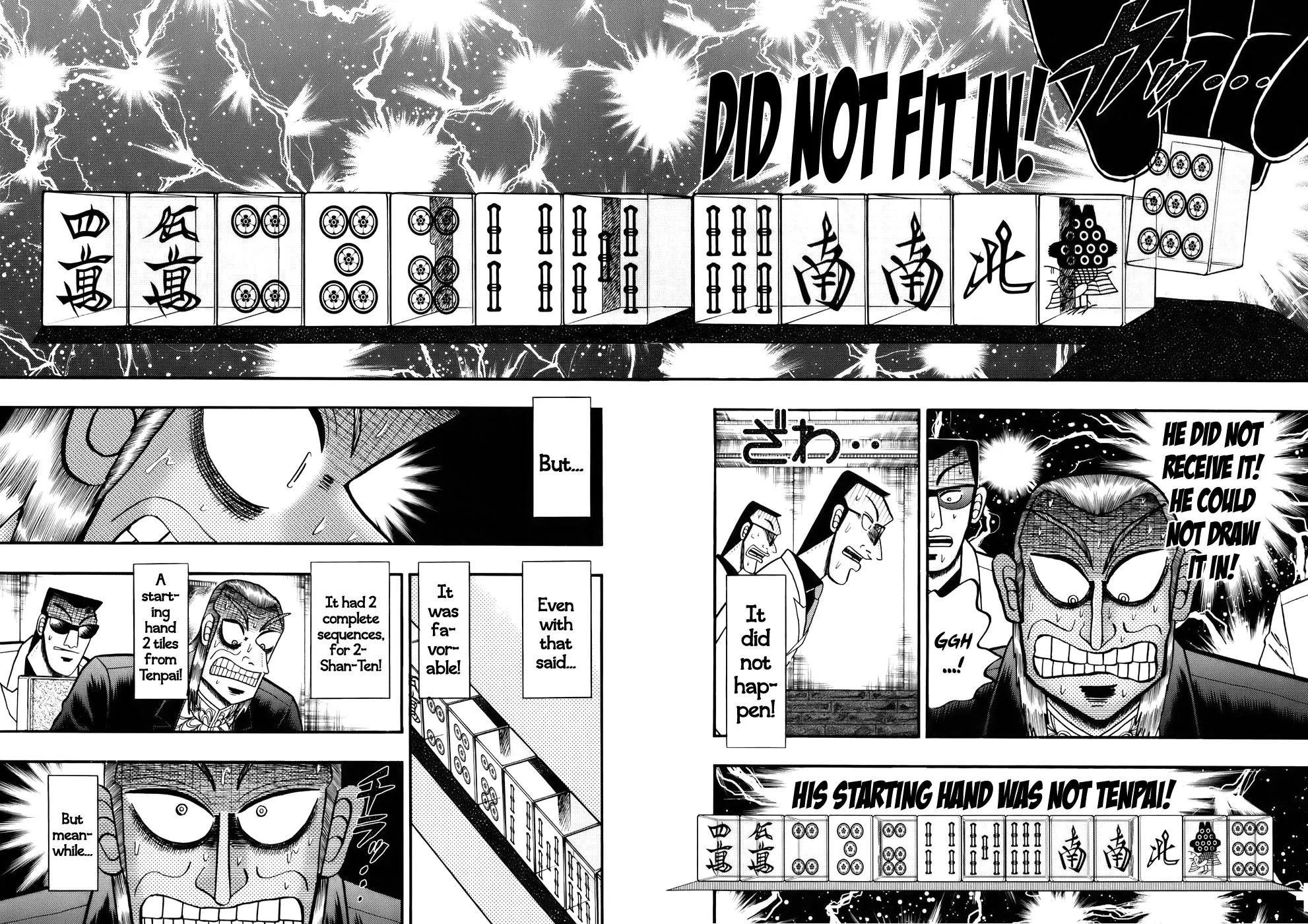 Akagi Chapter 187 page 4 - Chapter 187: Starvation
