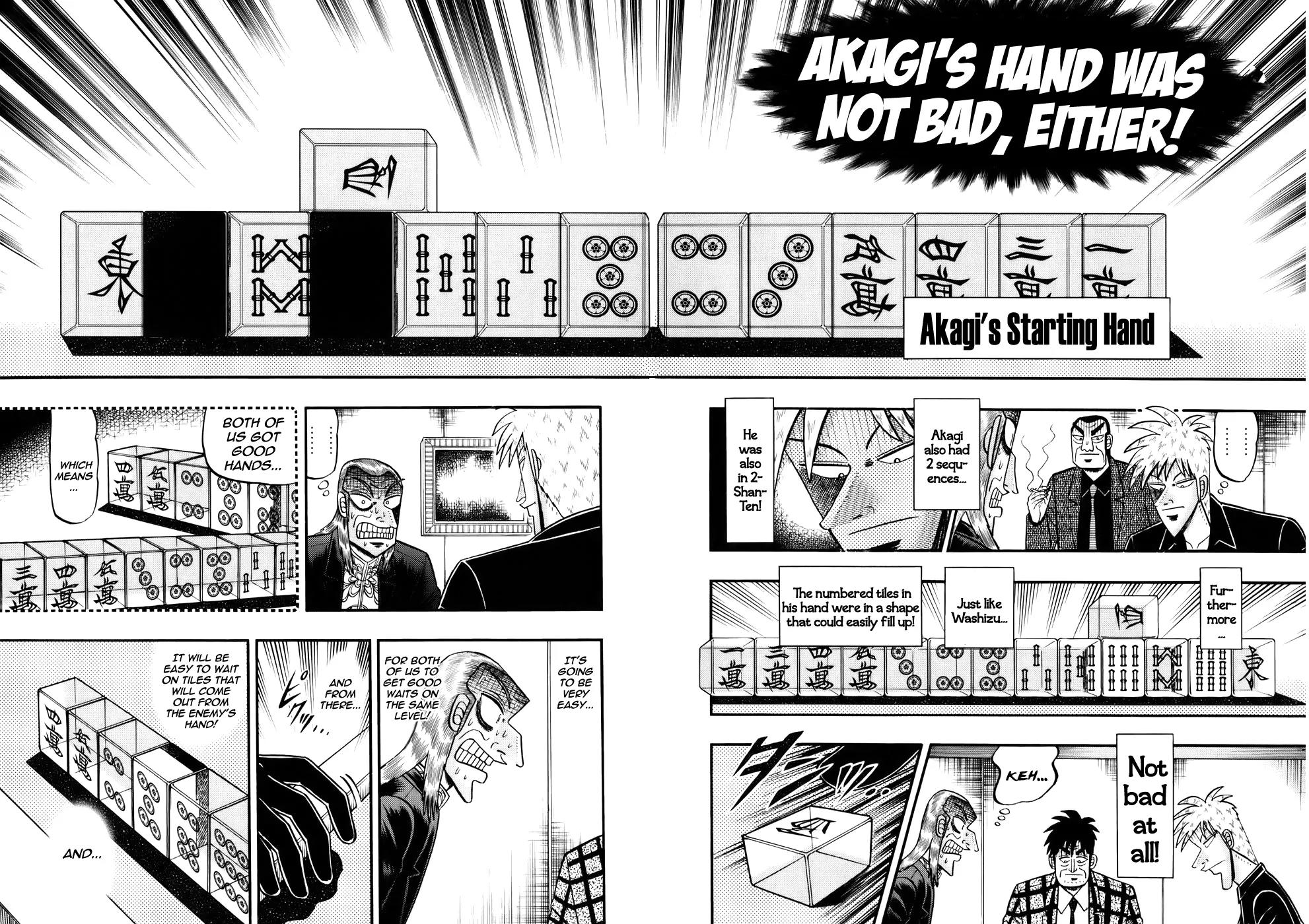 Akagi Chapter 187 page 5 - Chapter 187: Starvation