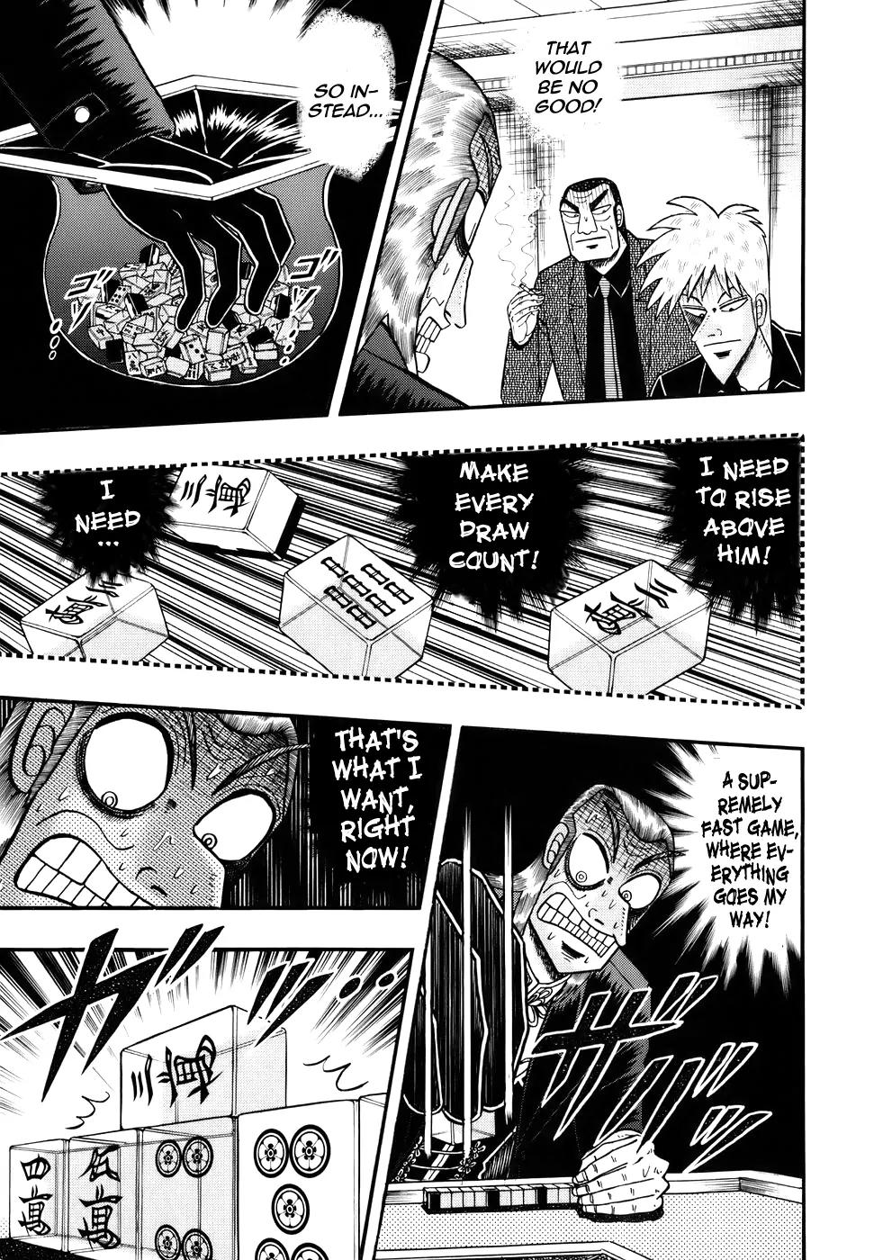 Akagi Chapter 187 page 7 - Chapter 187: Starvation