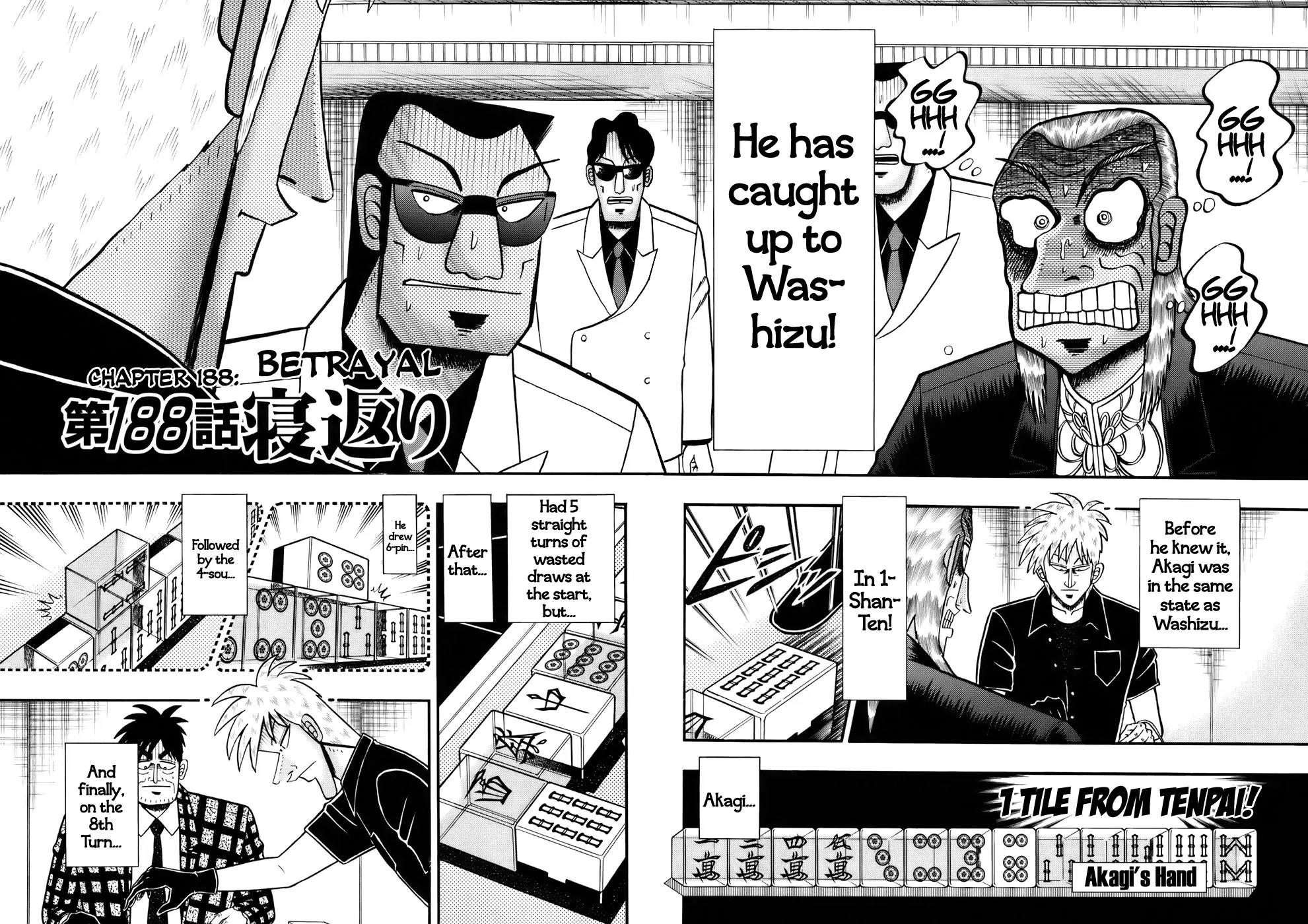 Akagi Chapter 188 page 2 - Chapter 188: Betrayal